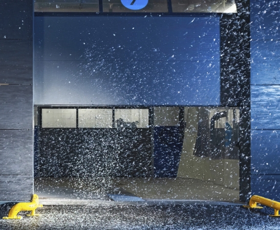 Панорамные ворота AluTherm в Карачаевске