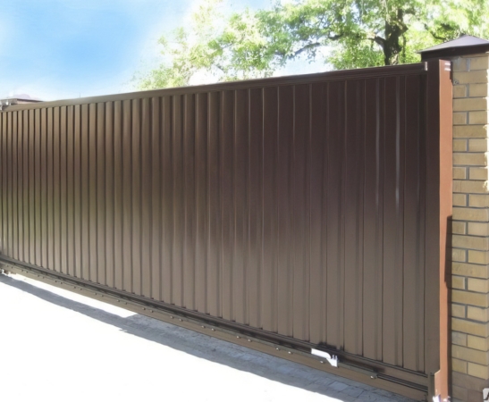 Ворота из профнастила в Карачаевске